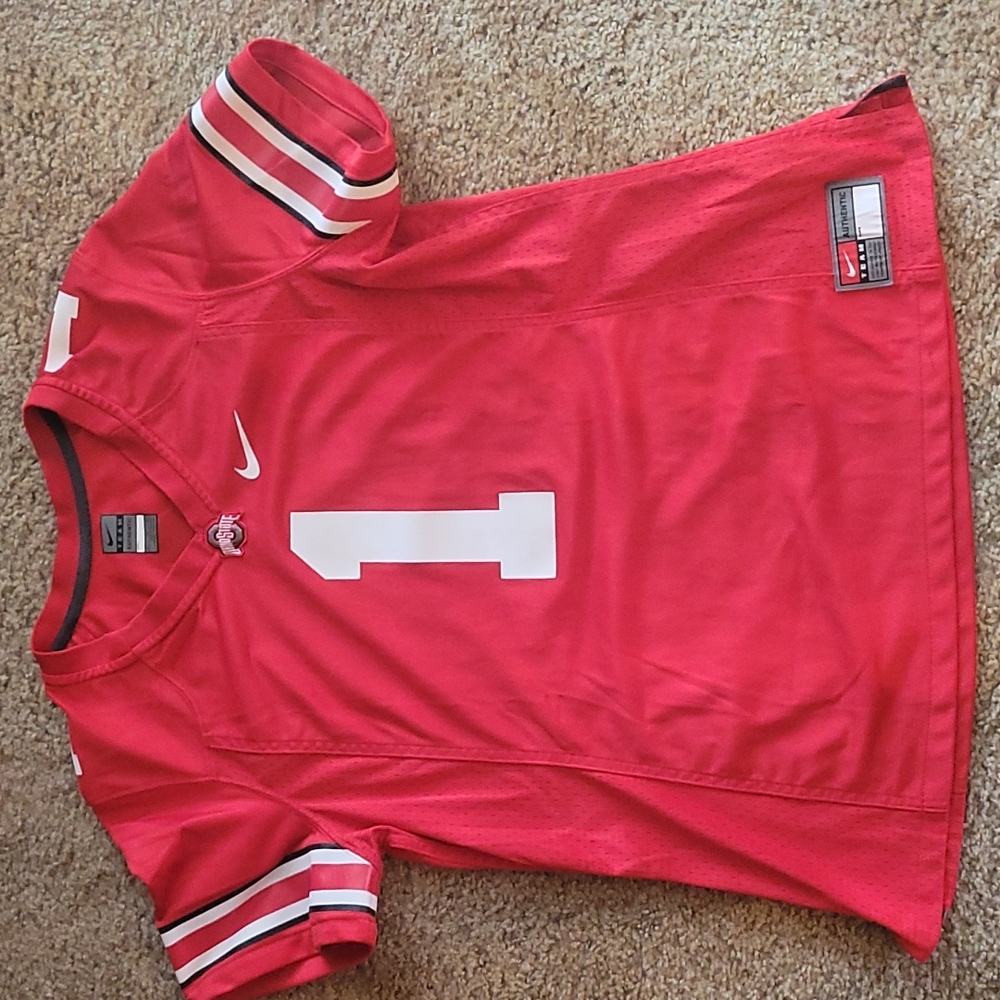 Nike Ohio state short sleeve jersey